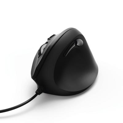 Vertical Ergonomic "EMC-500" Mouse Cabled 6 Buttons black